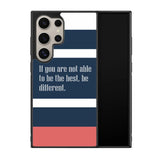 Navy Blue Stripes X00342 Samsung Galaxy S25 Ultra 5G Case