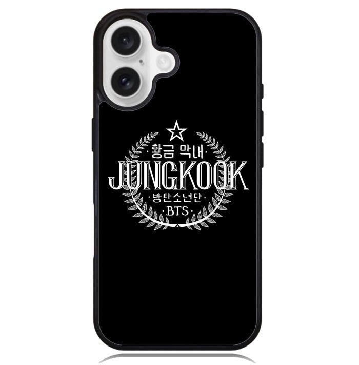 BTS Jungkook Logo X00385 iPhone 16 Plus Case