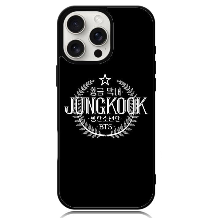 BTS Jungkook Logo X00385 iPhone 16 Pro Max Case