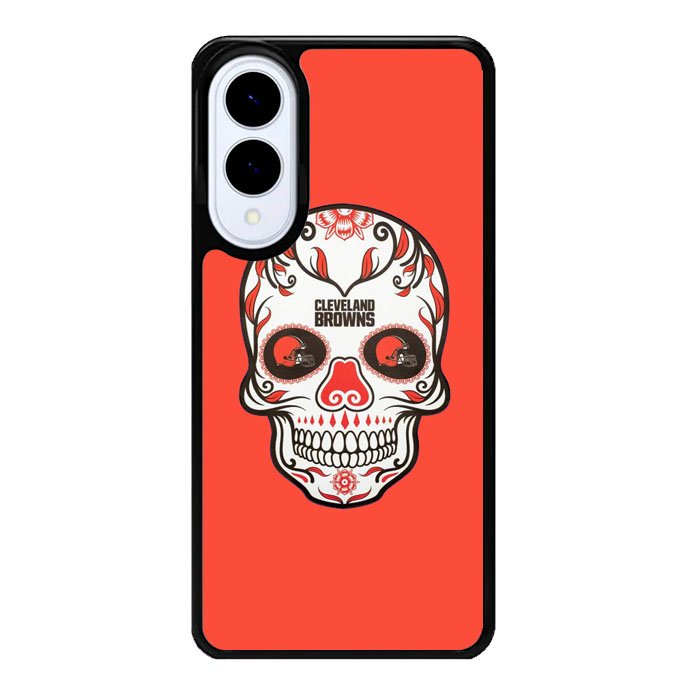 Cleveland Browns Skull X00389 Samsung Galaxy S25 Edge Case