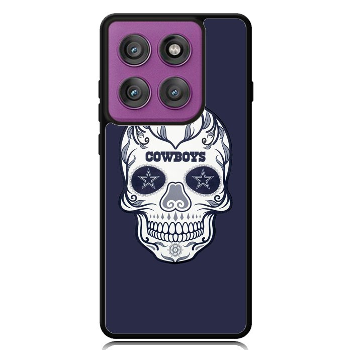 Dallas Cowboys Skull X00388 Motorola Moto Edge 2025 | Moto Edge 60 Fusion | Moto Edge 60 Pro Case