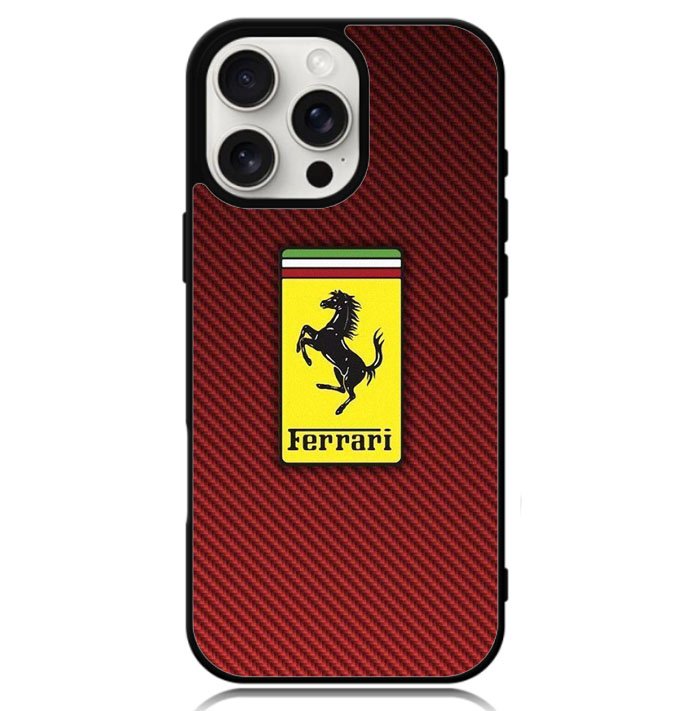 Ferrari Logo X00384 iPhone 16 Pro Case