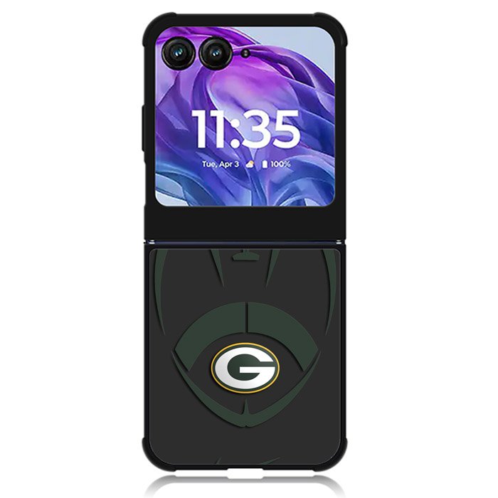 Green Bay Packers Logo 5th Motorola Moto Razr 2024 , Moto Razr 50 Case
