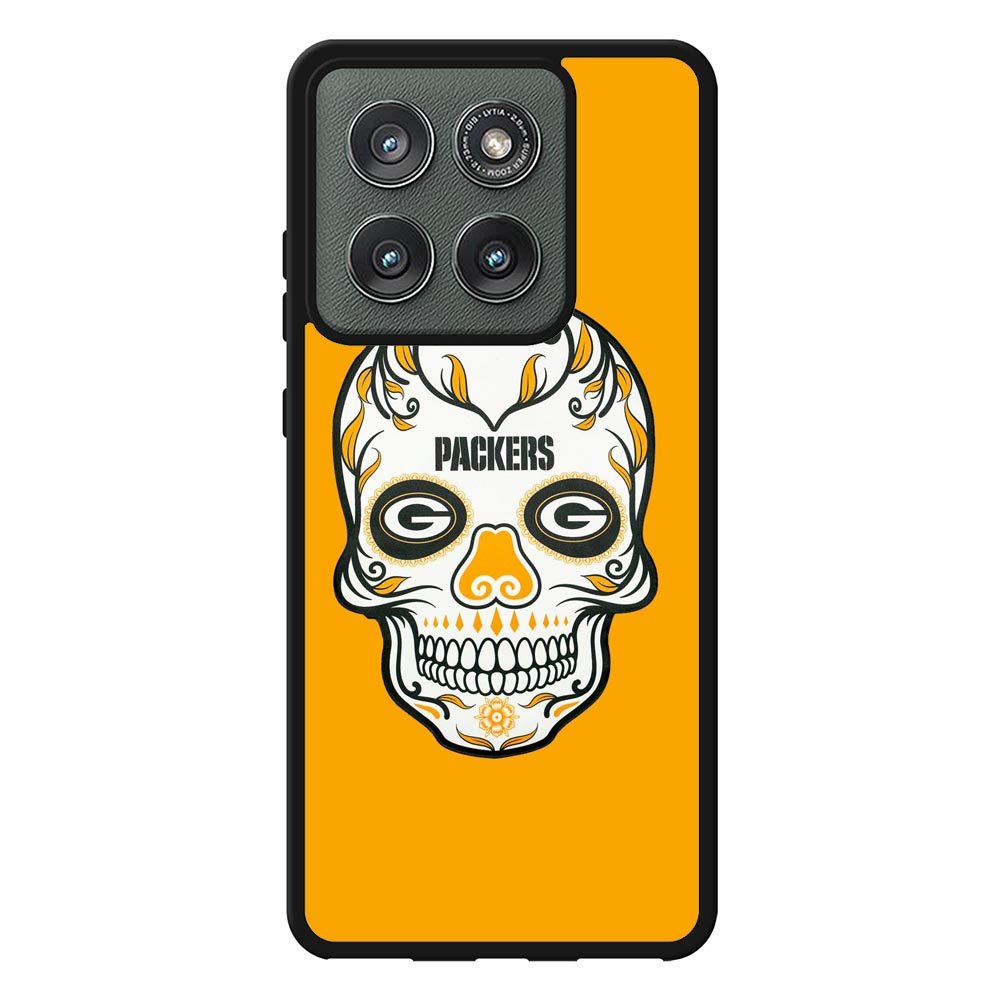 Green Bay Packers Skull X00391 Motorola Moto Edge 2025 Case