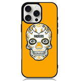 Green Bay Packers Skull X00391 iPhone 16 Pro Case