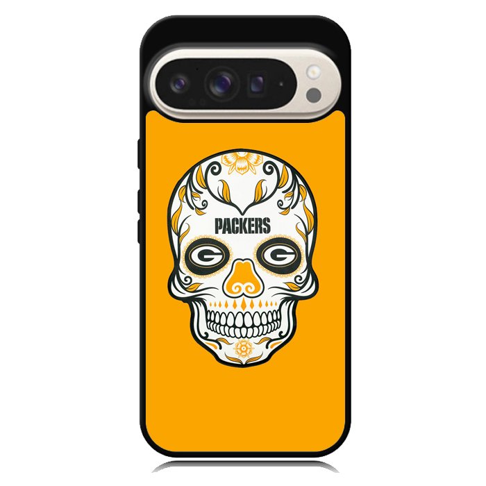 Green Bay Packers Skull X00391 Google Pixel 9 | Google Pixel 9 Pro Case