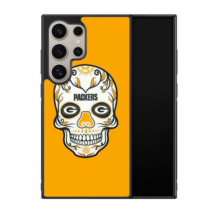 Green Bay Packers Skull X00391 Samsung Galaxy S24 Ultra 5G Case
