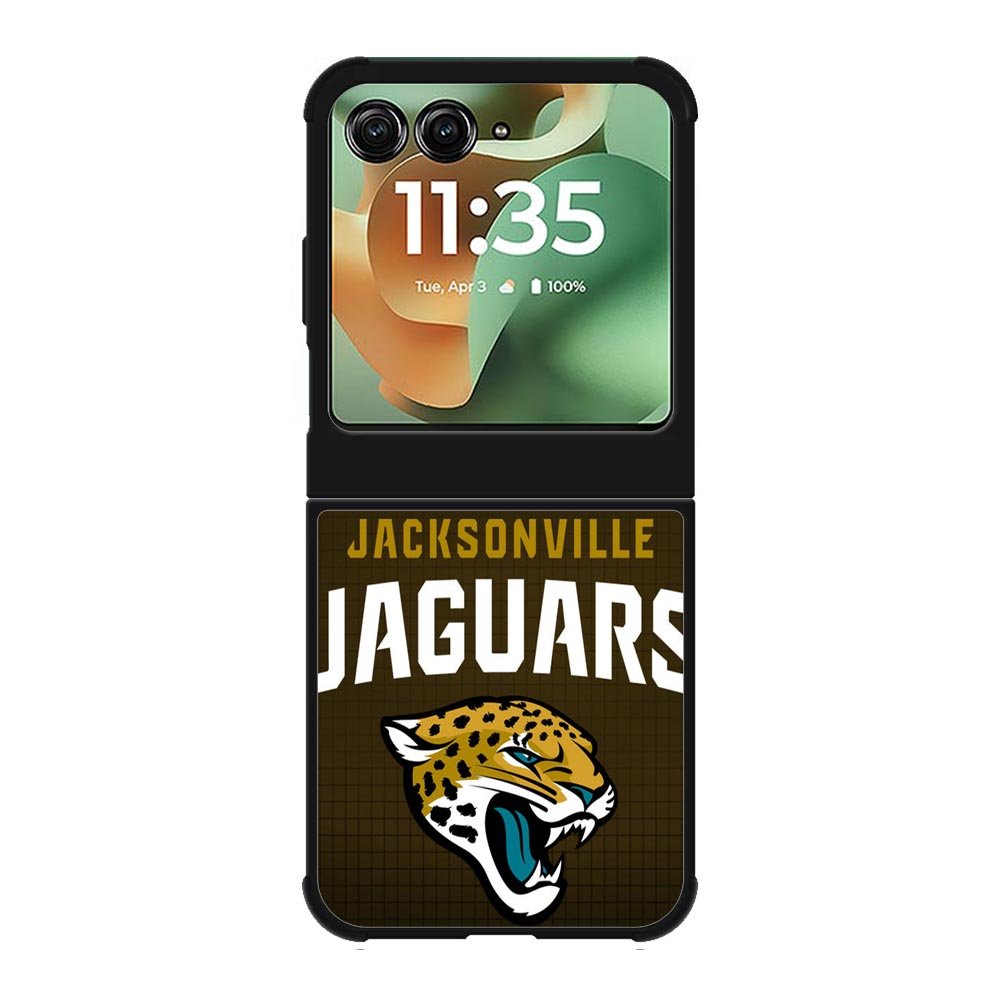 Jacksonville Jaguars X00379 Motorola Moto RAZR 2025 Case