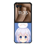 Kafuu Chino Anime Girl X00383 Motorola Moto RAZR Plus 2025 Case