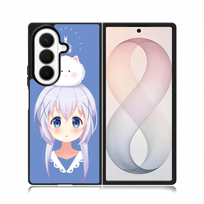 Kafuu Chino Anime Girl X00383 Samsung Galaxy Z Fold 8 Ultra Case