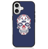 New York Giants Skull X00387 iPhone 16 Plus Case