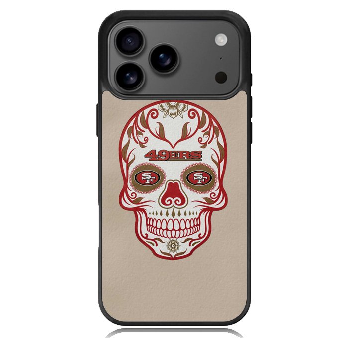 San Francisco 49ers Skull X00390 iPhone 18 Pro Max Case