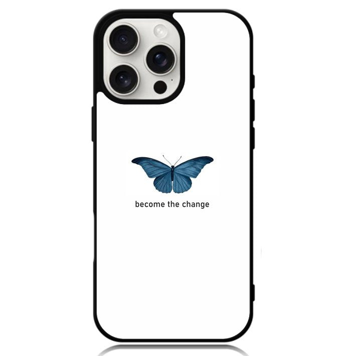 Blue Butterfly X00398 iPhone 16 Pro Case