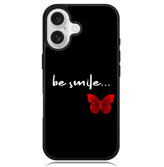 Red Butterfly X00399 iPhone 16 Case