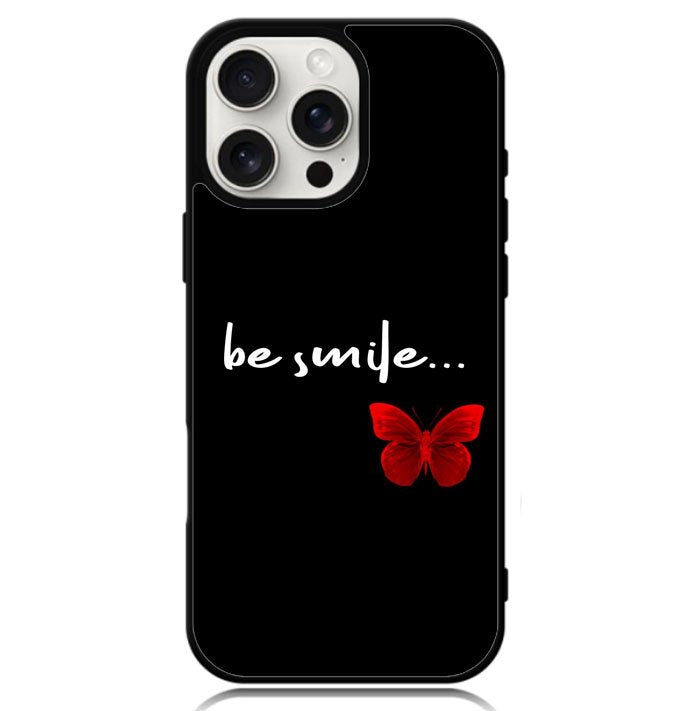 Red Butterfly X00399 iPhone 16 Pro Case