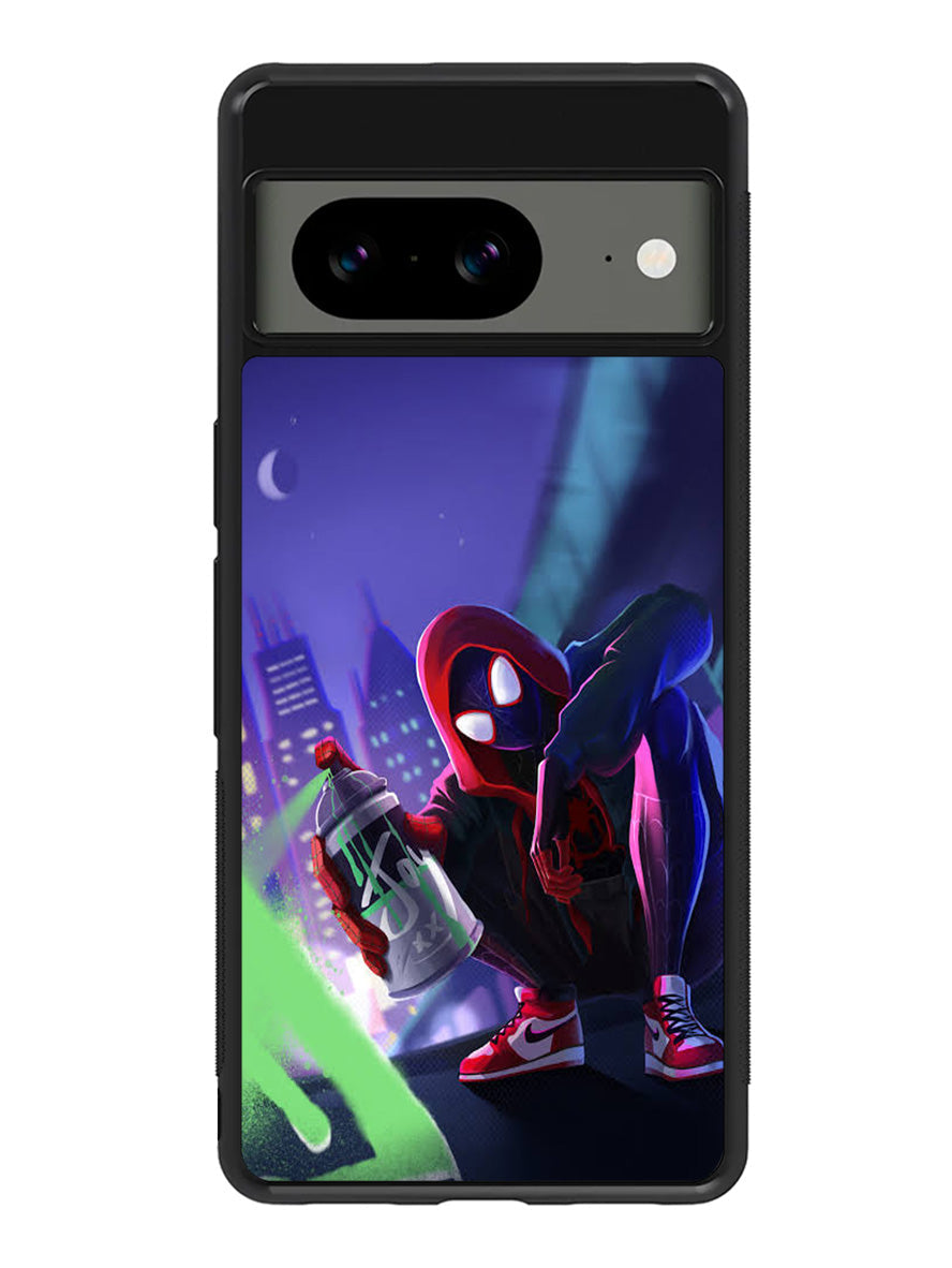 Spiderman Miles Morales Google Pixel 8a Case
