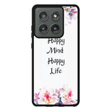 happiness inspirational X00452 Motorola Moto Edge 2025 Case