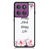 happiness inspirational X00452 Motorola Moto Edge 2025 | Moto Edge 60 Fusion | Moto Edge 60 Pro Case