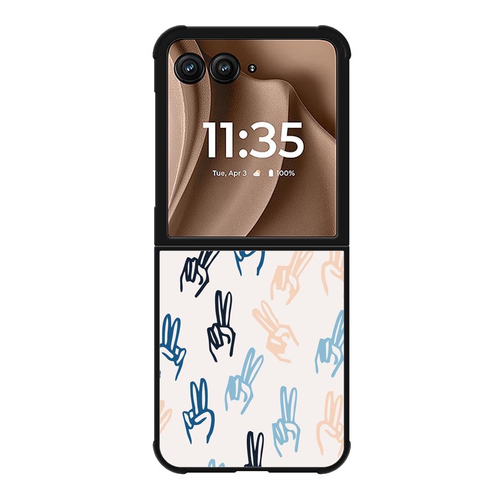 Peace Girl X0454 Motorola Moto RAZR Plus 2025 Case