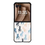 Peace Girl X0454 Motorola Moto RAZR Plus 2025 Case