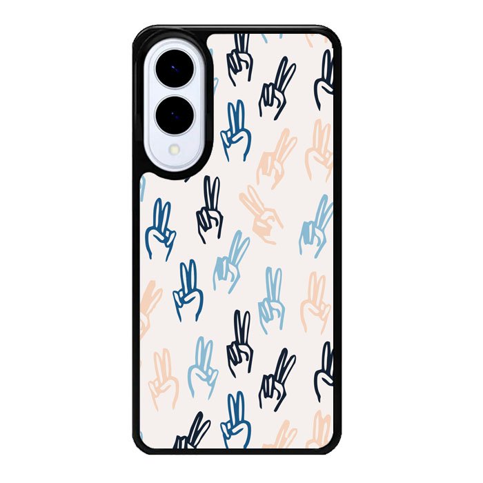 Peace Girl X0454 Samsung Galaxy S25 Edge Case