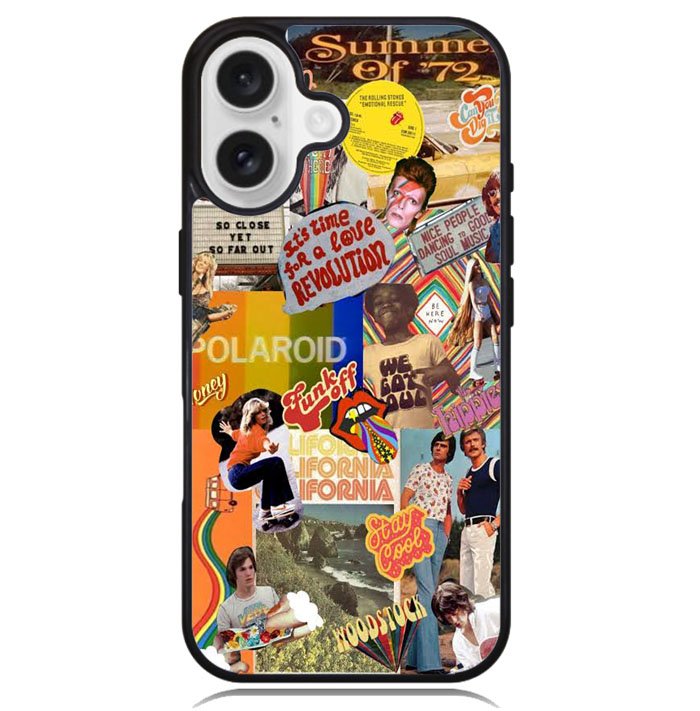 Aesthetic Collage X00476 iPhone 16 Plus Case