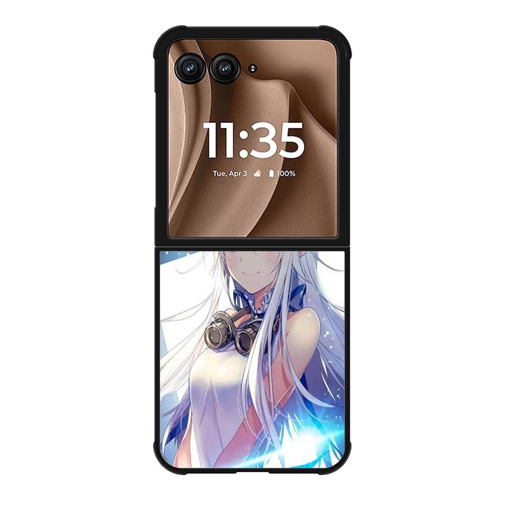 Blue Eyes Anime Girl X00473 Motorola Moto RAZR Plus 2025 Case