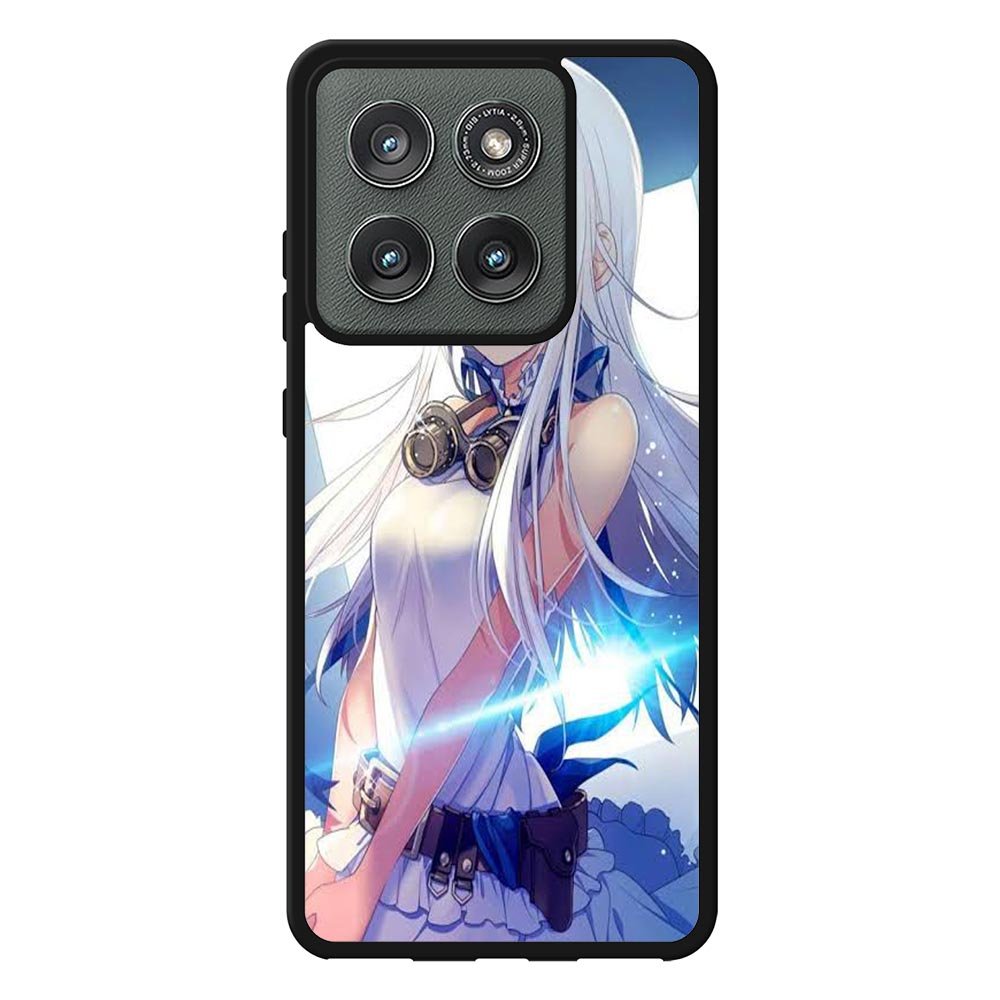 Blue Eyes Anime Girl X00473 Motorola Moto Edge 2025 Case