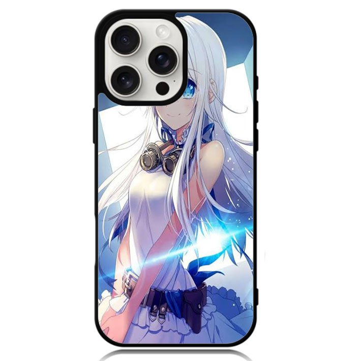 Blue Eyes Anime Girl X00473 iPhone 16 Pro Case