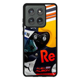 Alex Albon Arai Helmet X00554 Motorola Moto Edge 2025 Case