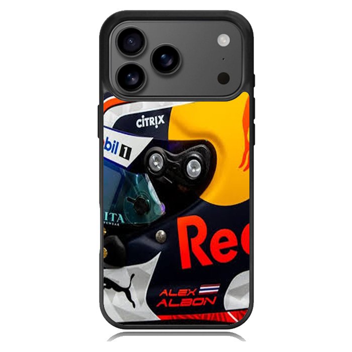 Alex Albon Arai Helmet X00554 iPhone 17 Pro Case