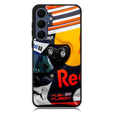 Alex Albon Arai Helmet X00554 Samsung Galaxy S25 FE Case