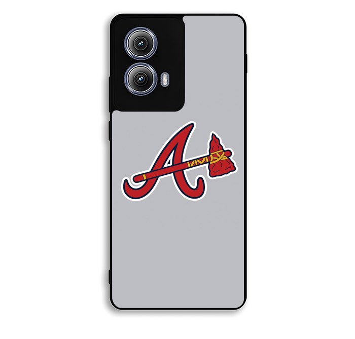 Atlanta Braves Logo 2nd Motorola Moto Edge 2024 Case FE6548