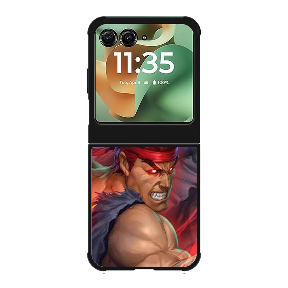 Street Fighter Anime X00549 Motorola Moto RAZR 2025 Case