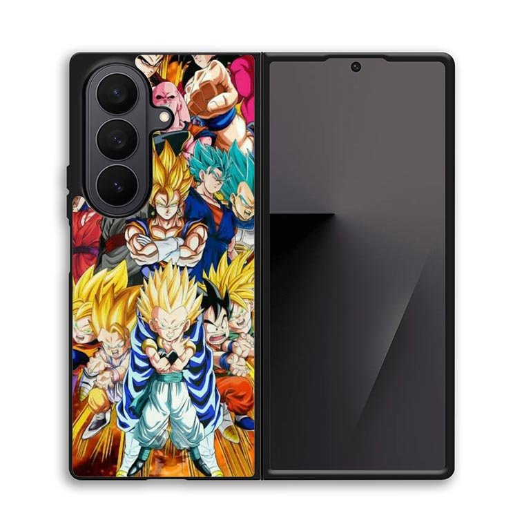 Dragon Ball Collage X00548 Samsung Galaxy Z Fold 7 Case
