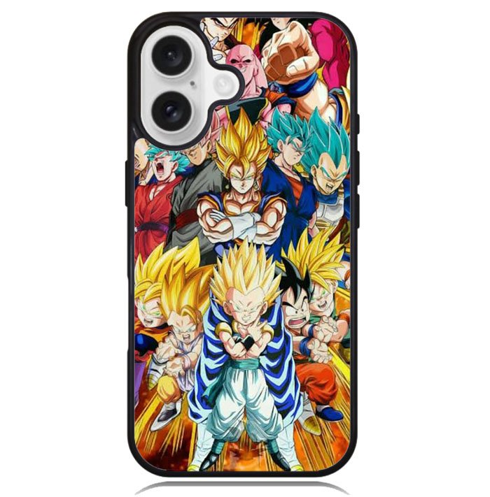 Dragon Ball Collage X00548 iPhone 16 Plus Case