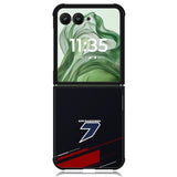 kimi raikkonen 7 X00544 Motorola Moto Razr+ Plus 2024/2025 Case, Motorola Razr 50 Ultra/50s Ultra Case