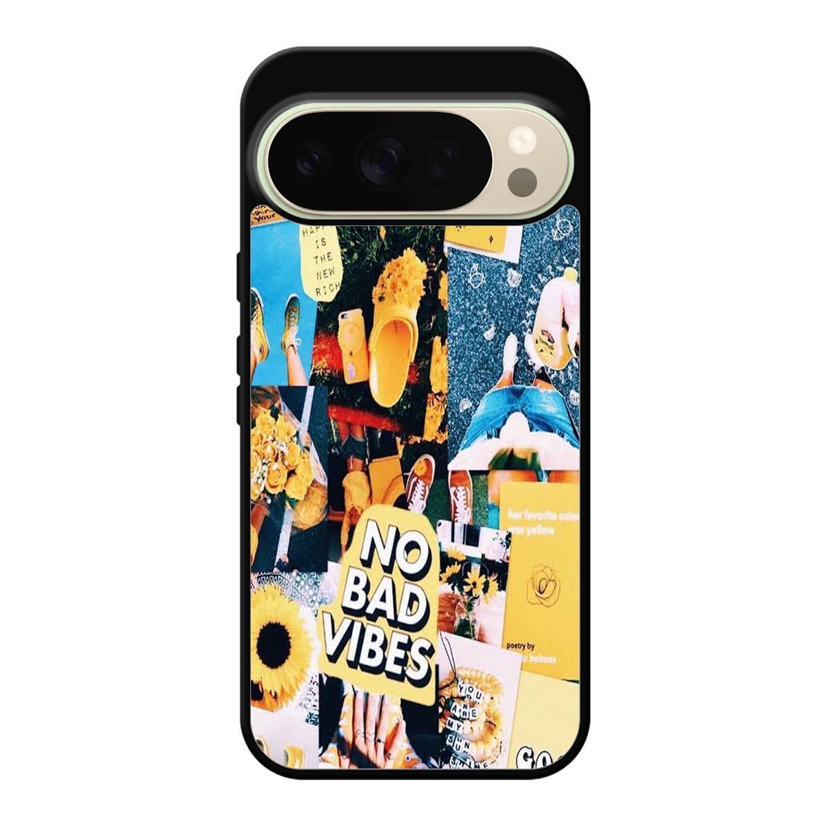 No Bad Vibes Collage X00613 Google Pixel 10 Pro Case