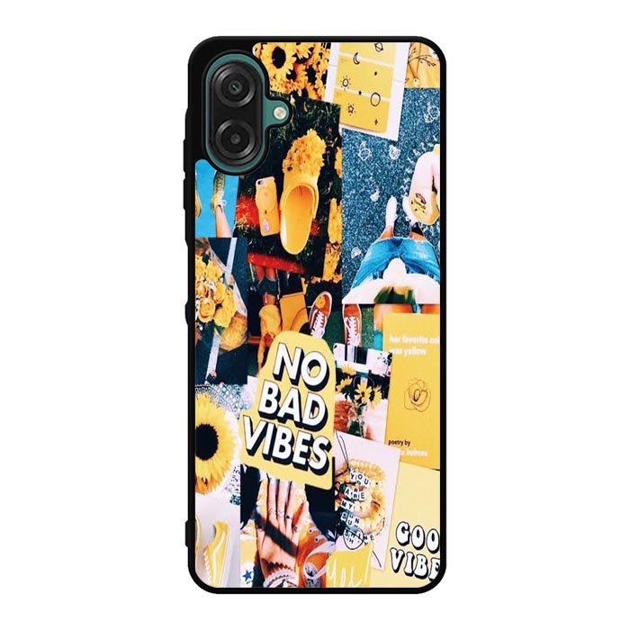 No Bad Vibes Collage X00613 Samsung Galaxy A07 Case