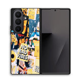 No Bad Vibes Collage X00613 Samsung Galaxy Z Fold 7 Case