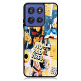 No Bad Vibes Collage X00613 Motorola Moto G Stylus 5G 2025 Case