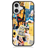 No Bad Vibes Collage X00613 iPhone 16 Plus Case