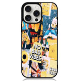 No Bad Vibes Collage X00613 iPhone 16 Pro Max Case