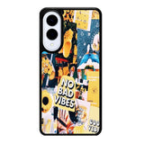No Bad Vibes Collage X00613 Samsung Galaxy S25 Edge Case