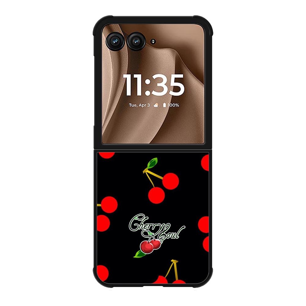 BLACK CHERRY X00621 Motorola Moto RAZR Plus 2025 Case