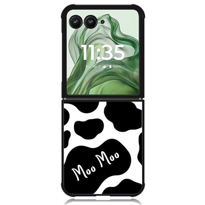 Moo Moo X00622 Motorola Moto Razr+ Plus 2024/2025 Case, Motorola Razr 50 Ultra/50s Ultra Case