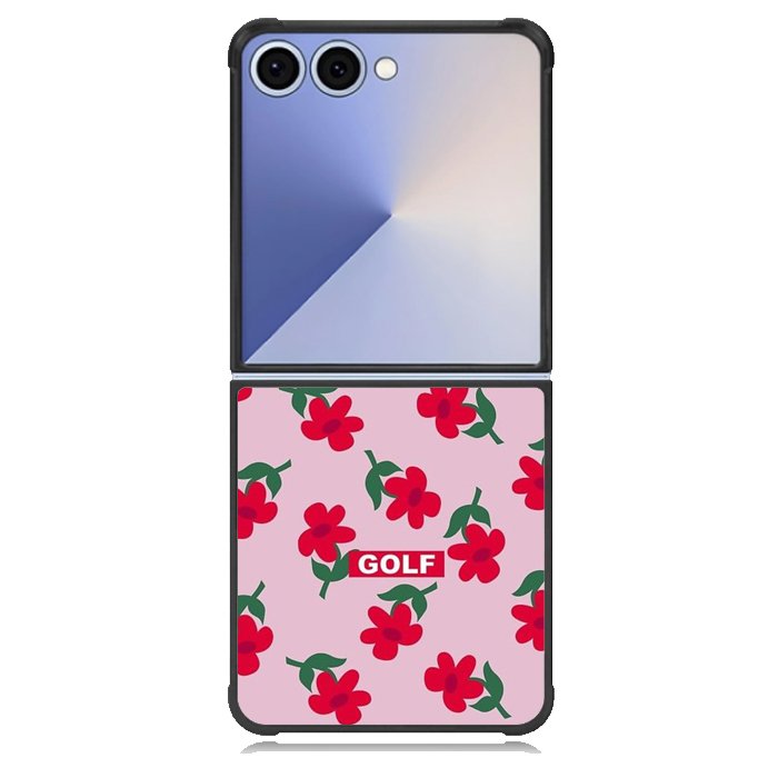 Flowers GOLF X00623 Samsung Galaxy Z Flip 7 Case