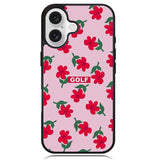 Flowers GOLF X00623 iPhone 16 Plus Case