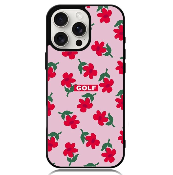Flowers GOLF X00623 iPhone 16 Pro Max Case