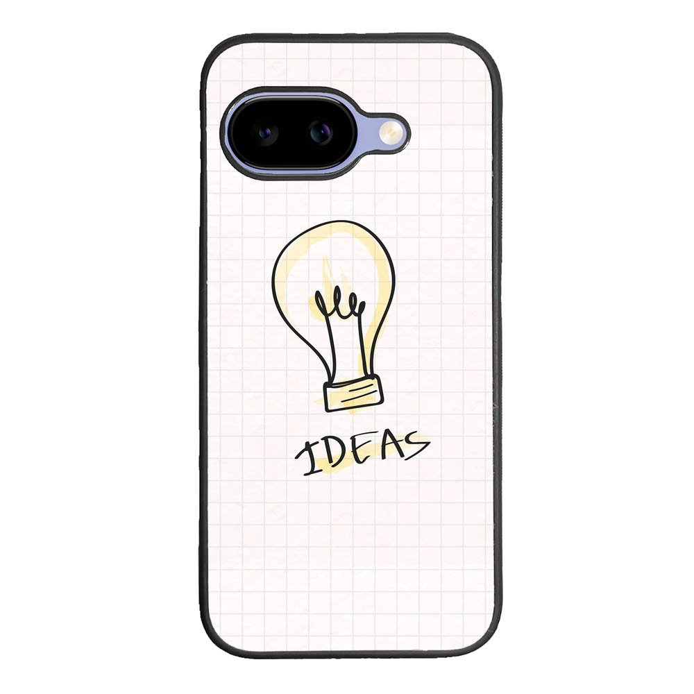 light bulb doodle X00625 Google Pixel 10A Case